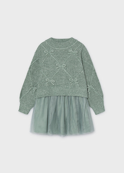 Abito con tulle + maglione art.4.927-038 MAYORAL