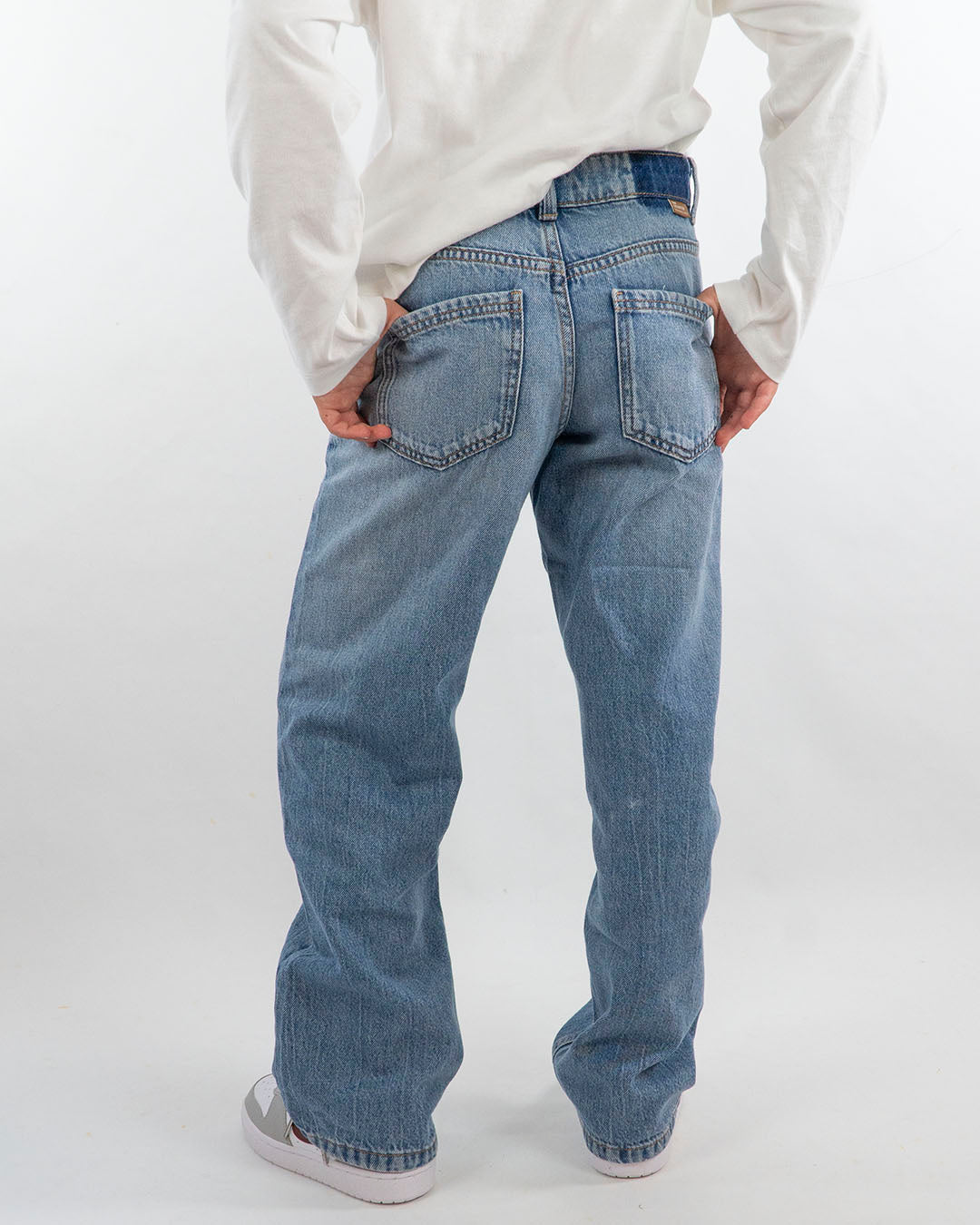 Jeans morbido con effetto slavato MAYORAL