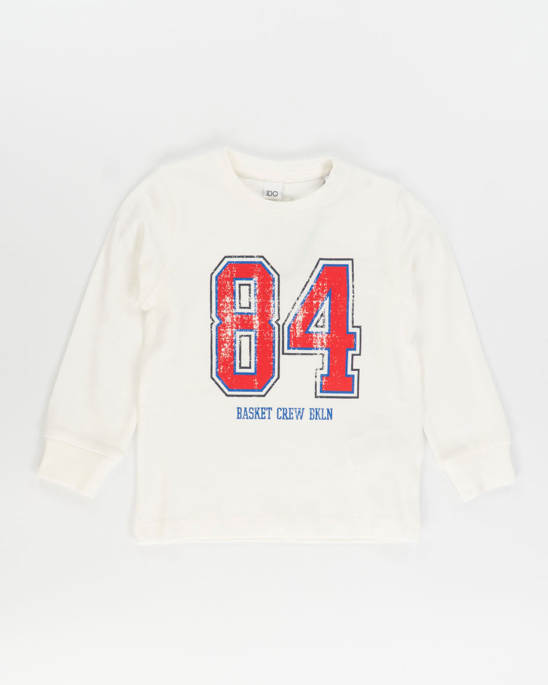 T-shirt manica lunga con numero I DO