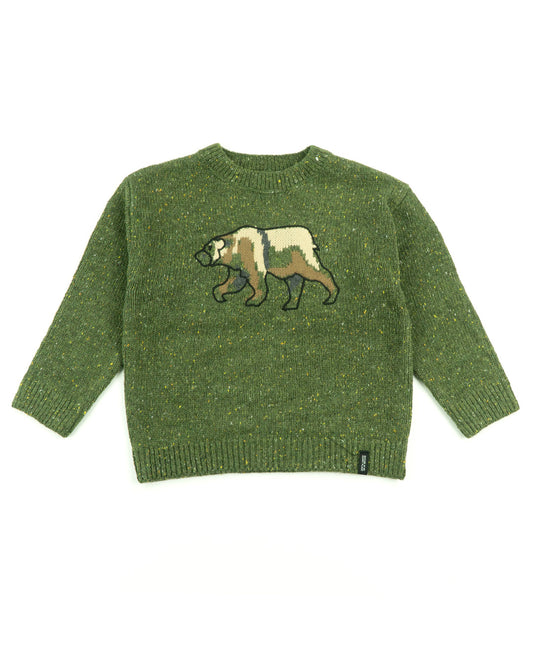 Maglione misto lana con orso camouflage MAYORAL