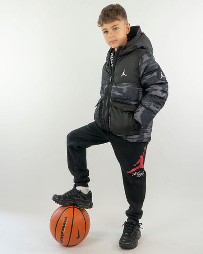 Giaccone con stampa camouflage JORDAN