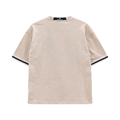 T-shirt con stampa fluo 76E5904-A203 MELBY