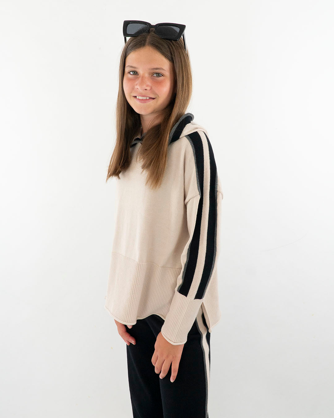 Completo 2 pz. in tricot con cappuccio MAYORAL