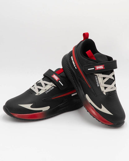 Scarpe con luci e strappi