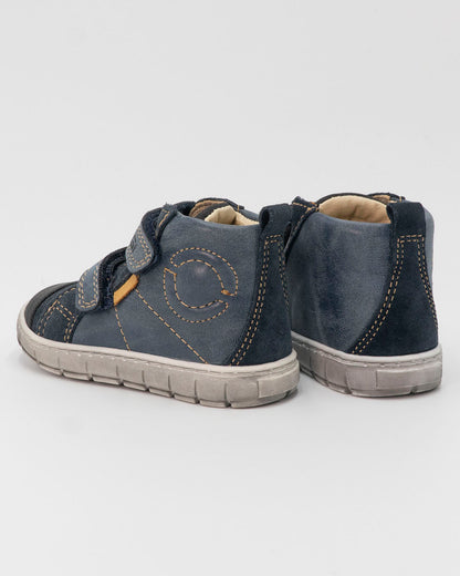 Scarpe in pelle con inserti scamosciati PRIMIGI