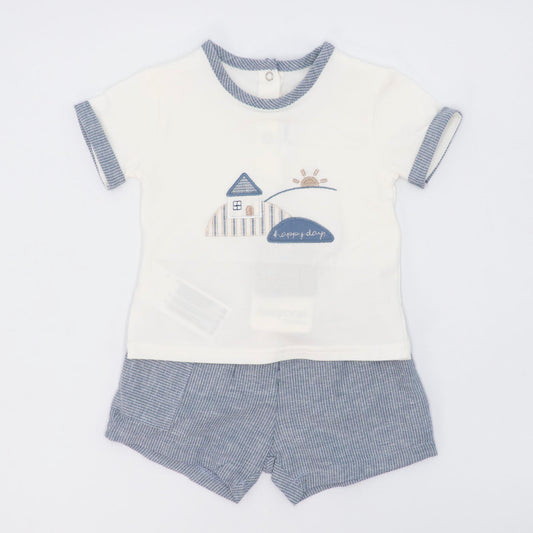 Completo di bermuda e t-shirt con casetta MAYORAL