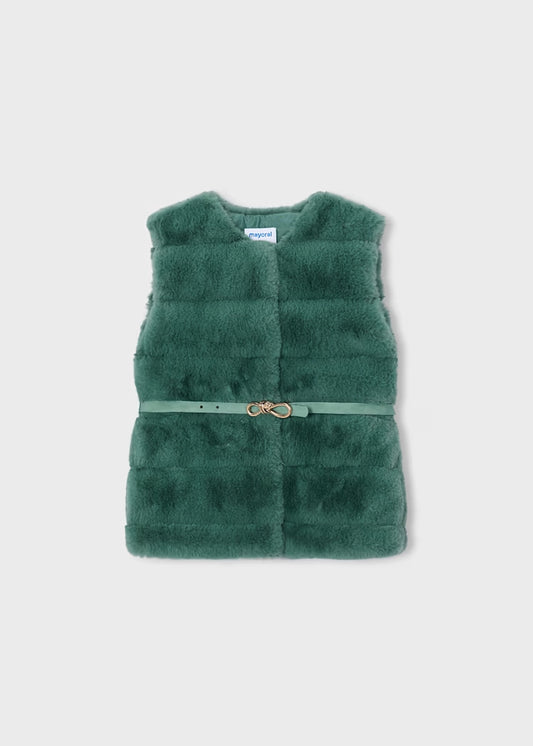 Gilet in pelo con cintura art.4.328-63 MAYORAL