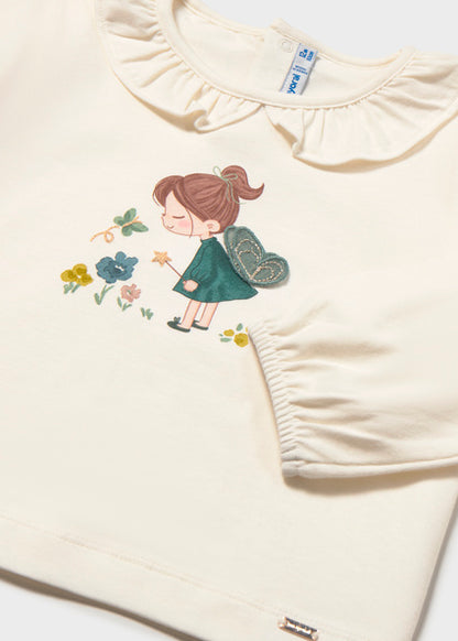T-shirt con fatina art.2.089-021 MAYORAL