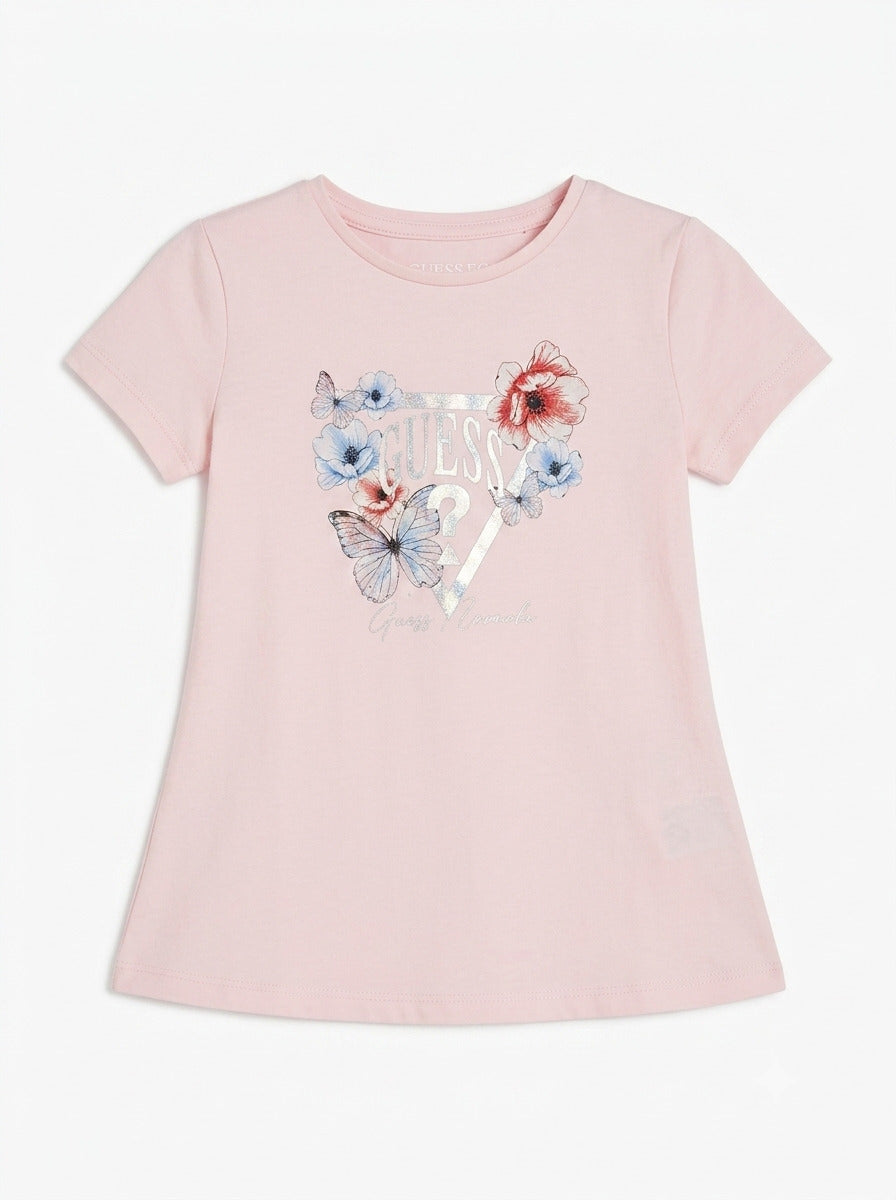T-shirt con farfalle K6RI21K6YW4-G620 GUESS