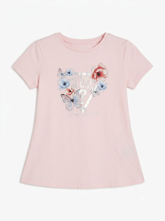 T-shirt con farfalle K6RI21K6YW4-G620 GUESS