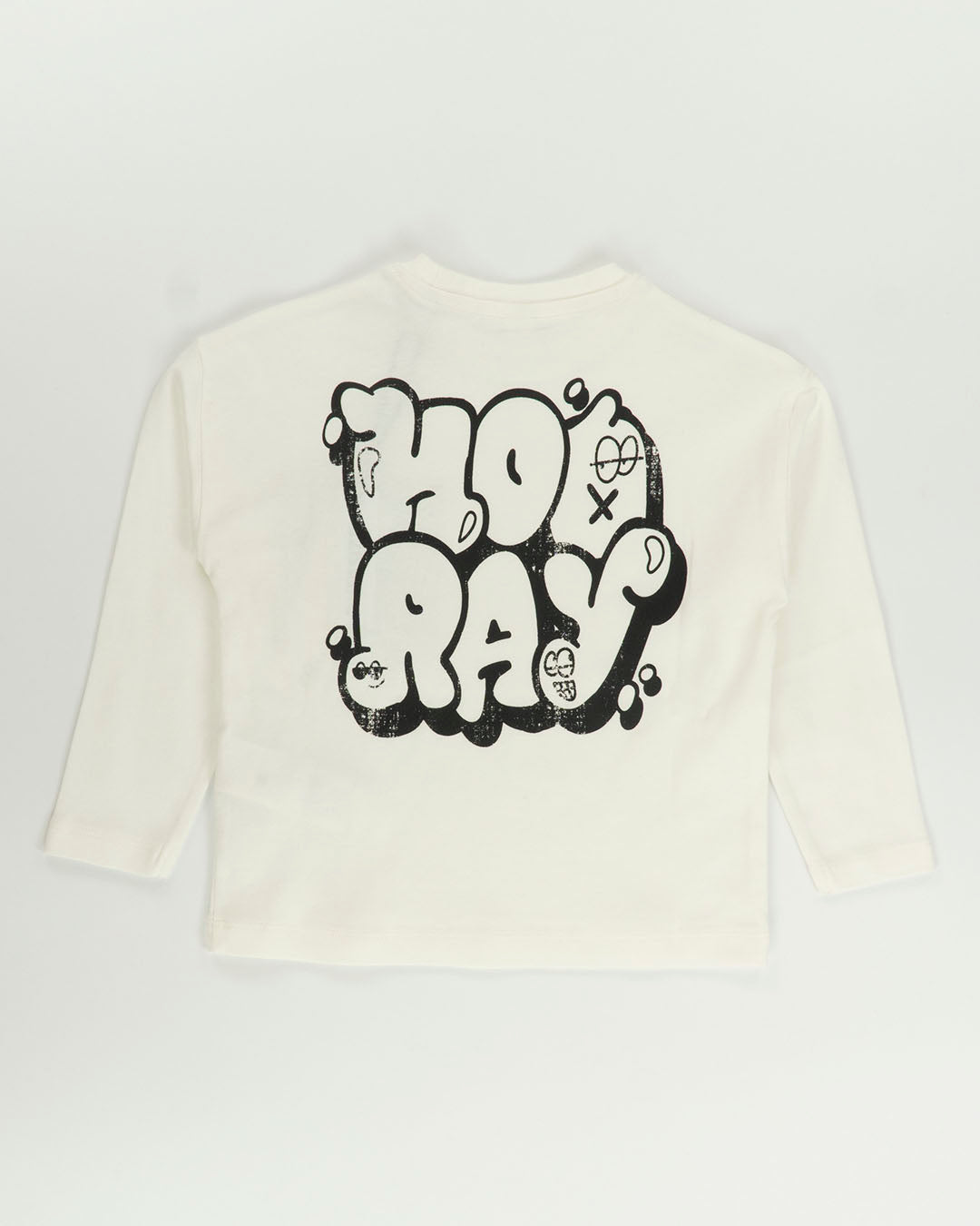 T-shirt oversize con taschino e stampa dietro I DO