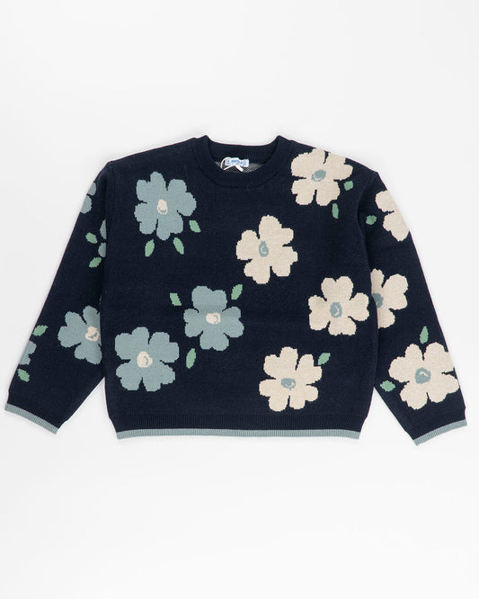 Maglione girocollo con fiori MAYORAL