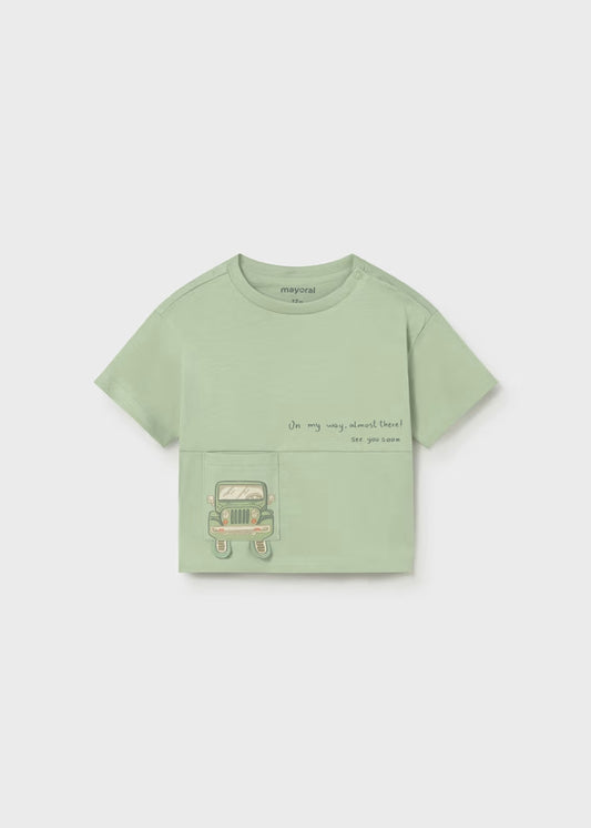 T-shirt con taschino art.1005-15 MAYORAL