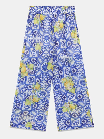 Pantaloni a palazzo J6GB01WA2T0-P7YG GUESS