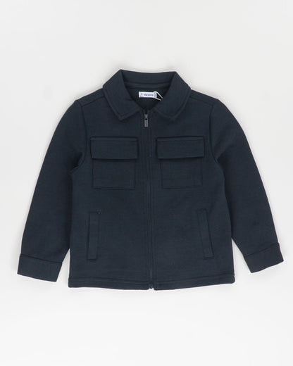 Felpa camicia a peso medio con zip MAYORAL