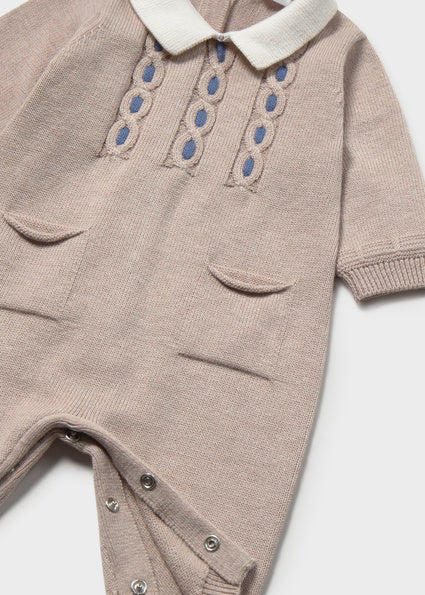 Tutina in maglia con colletto art.2.601-019MAYORAL