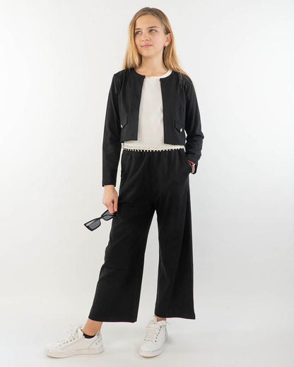 Coprispalle con finte taschine