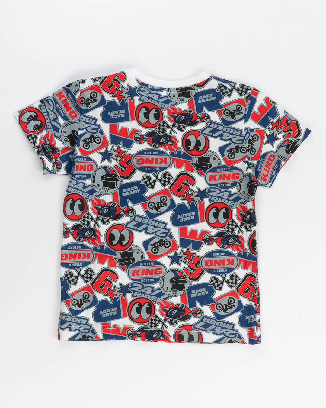 T-shirt manica corta con moto e caschi I DO