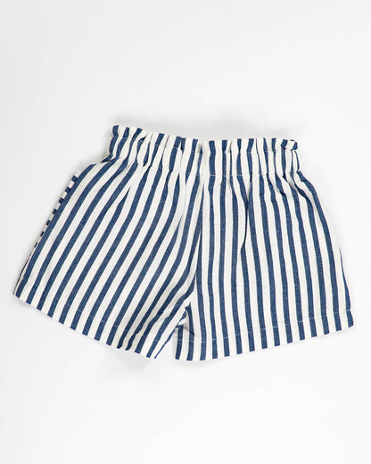 Pantaloni corti a righe