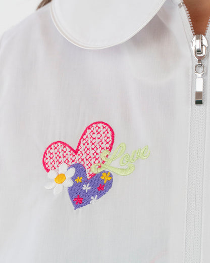 Grembiule scuola con zip