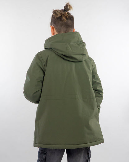 Giaccone lungo imbottito con cappuccio I DO