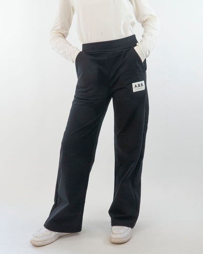 Pantaloni felpati a gamba larga con tasche I DO
