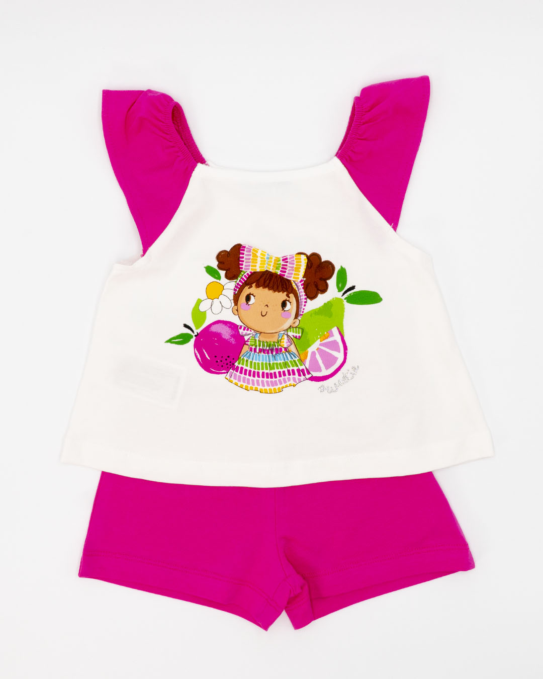 Completo 2 pezzi con bimba con fiocco MAYORAL