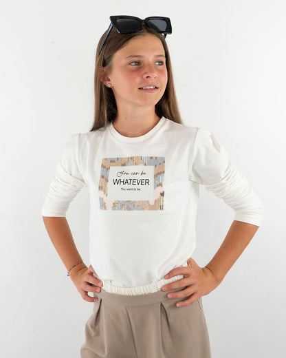 T-shirt ricamata MAYORAL
