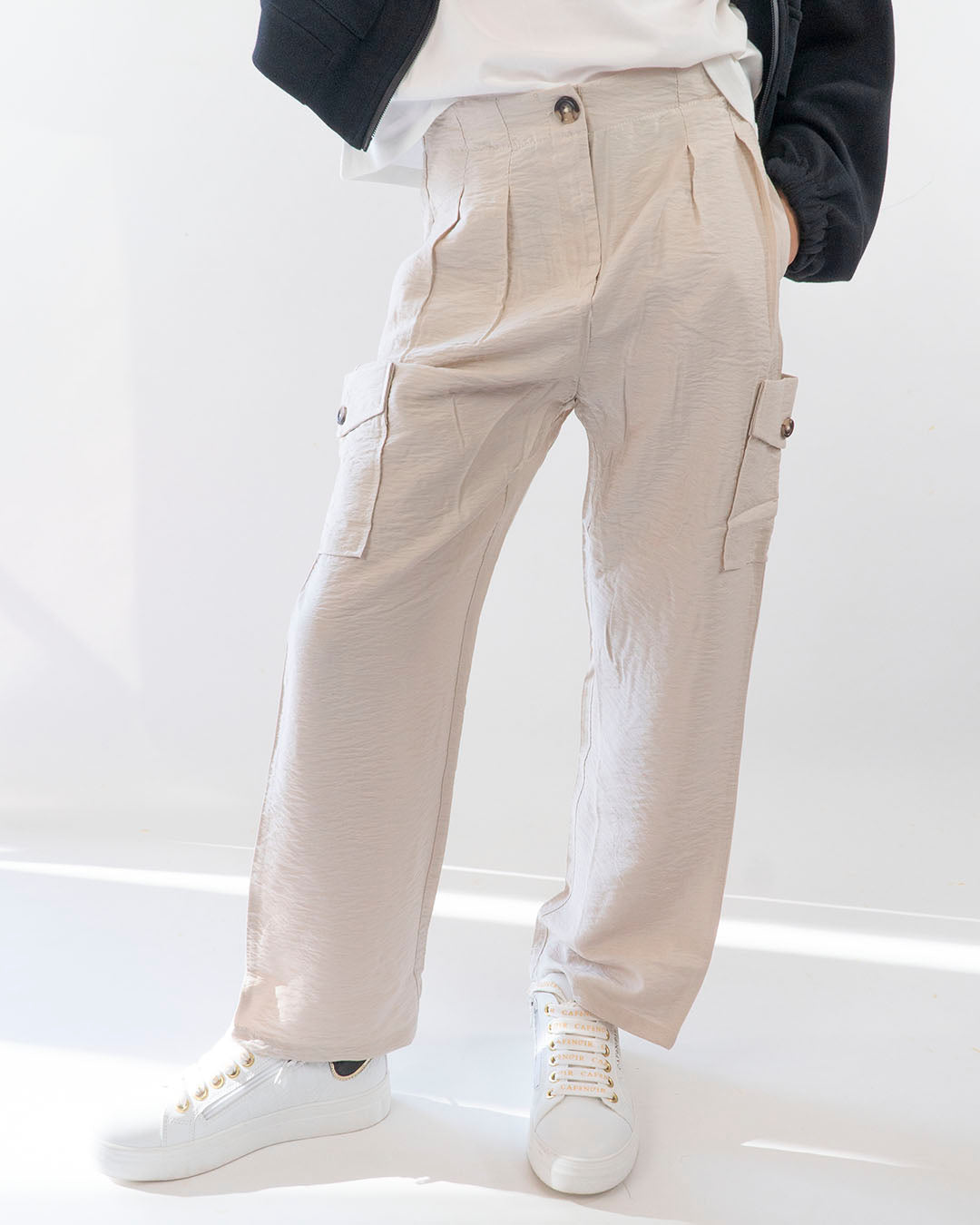 Pantaloni lunghi fluidi cargo MAYORAL