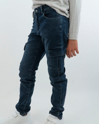 Jeans cargo in soft denim MAYORAL