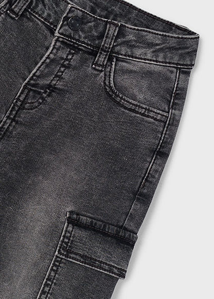Jeans cargo slavato art.4510-58 MAYORAL