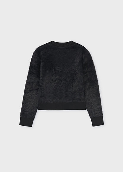 Cardigan peloso con zip art.7.348-038 MAYORAL