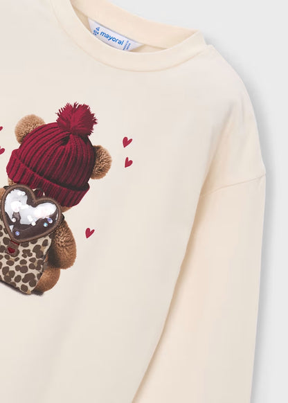 T-shirt con pailettes art.4.027-016 MAYORAL