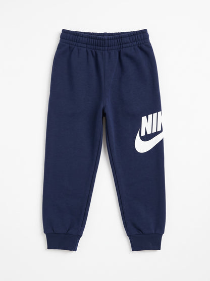 Tuta felpata scritta argento art.86L135-UT4 NIKE