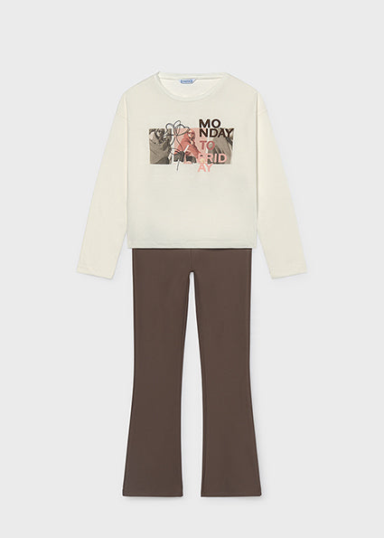 Completo con pantalone zampa art.7.762-28MAYORAL