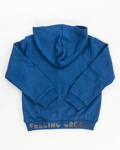 Felpa aperta felpata con faccette I DO