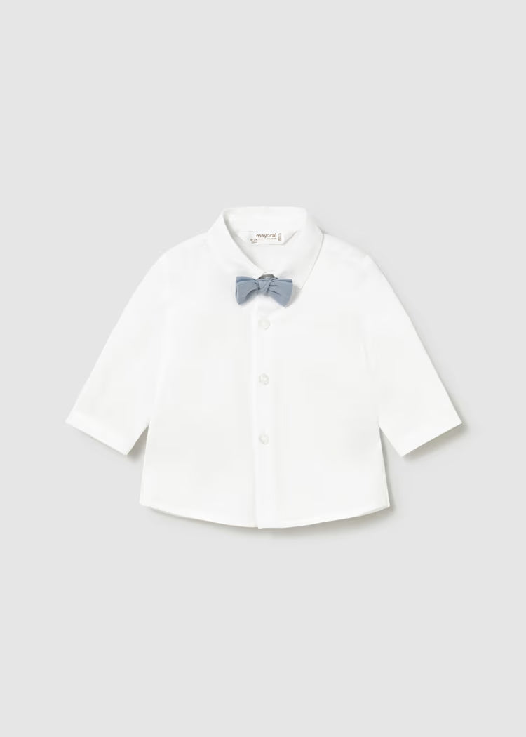 Camicia in cotone con papillon MAYORAL