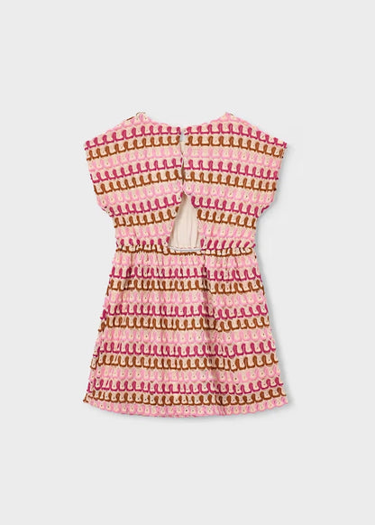 Abito effetto crochet art.3930-61 MAYORAL
