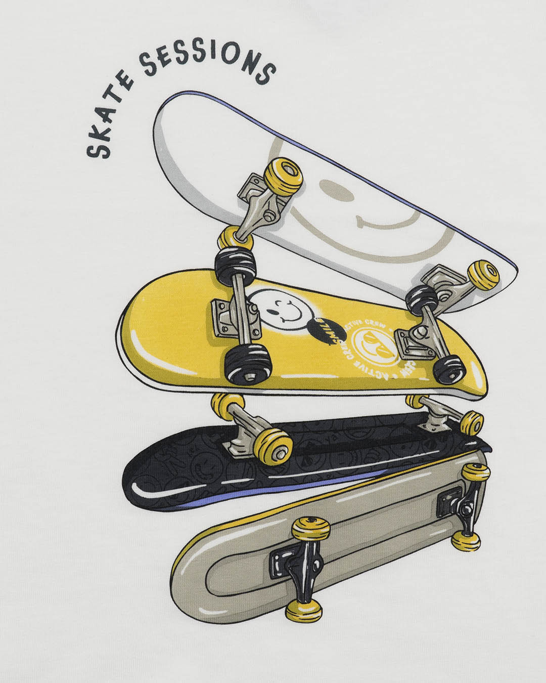 T-shirt manica corta skate