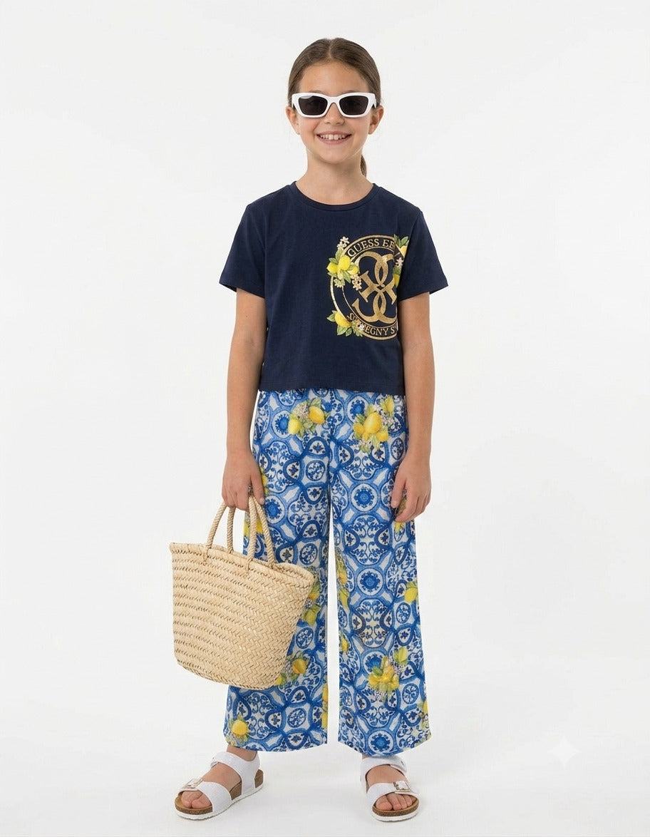Pantaloni a palazzo J6GB01WA2T0-P7YG GUESS