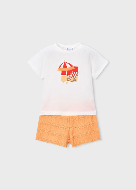 Completo con short in pizzo art.3231-77 MAYORAL