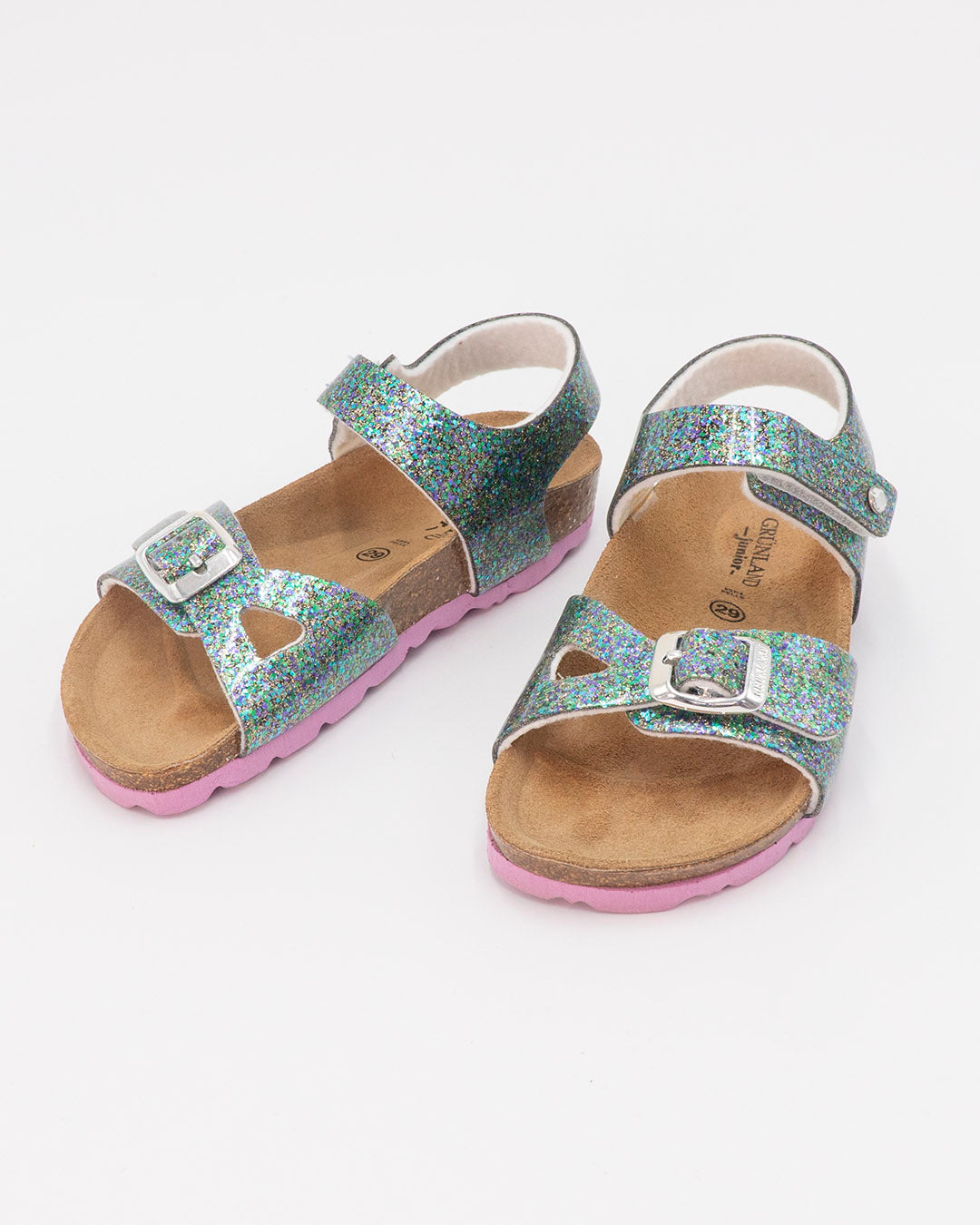 Sandalo glitterato con strappo GRUNLAND