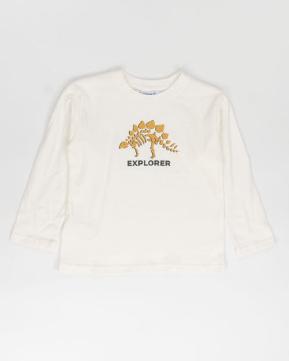 Tuta 3 pz. felpata con dinosauro MAYORAL