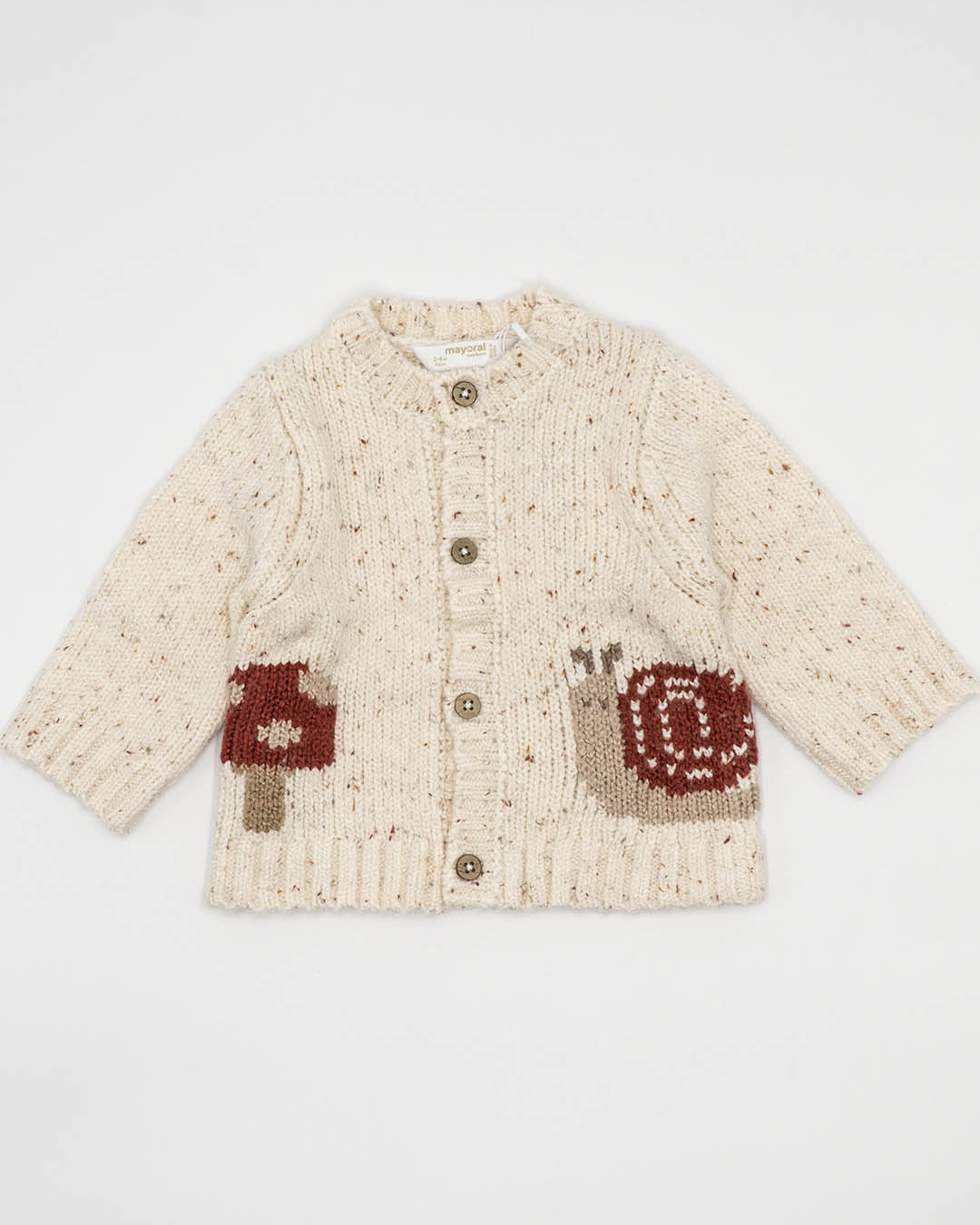 Completo 3 pz. in maglia con cardigan MAYORAL