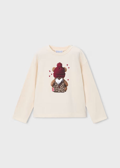 T-shirt con pailettes art.4.027-016 MAYORAL