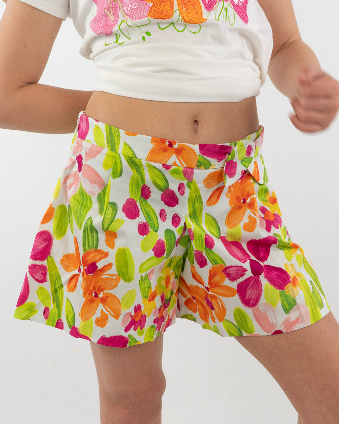 Gonna pantalone in satin