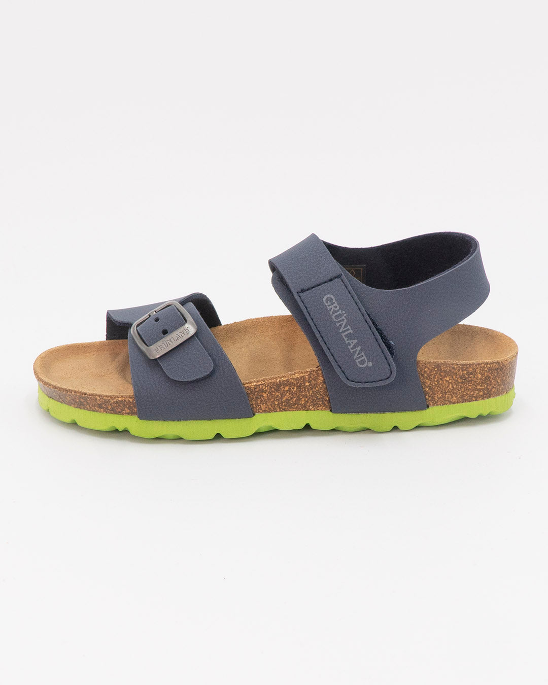Sandali con suola colorata e strappoGRUNLAND