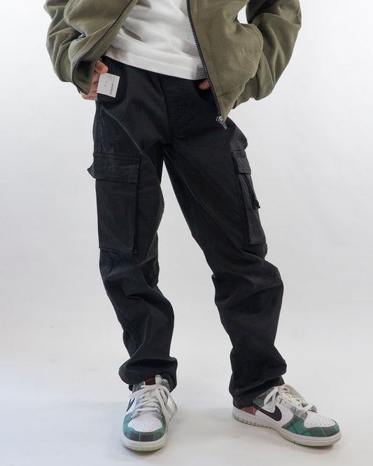 Pantaloni cargo con elastico in vita  I DO