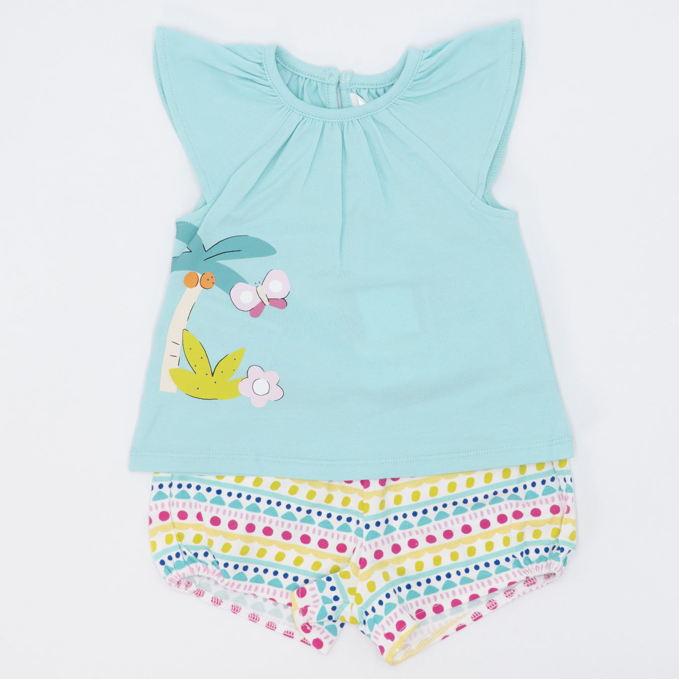 Completo 2 pezzi con short fantasia MAYORAL