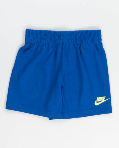 Completo 2 pezzi con scritta azzurra NIKE